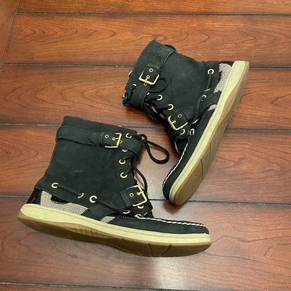 Sperry Huntley High‎ Top Boots - Picture 1 of 9